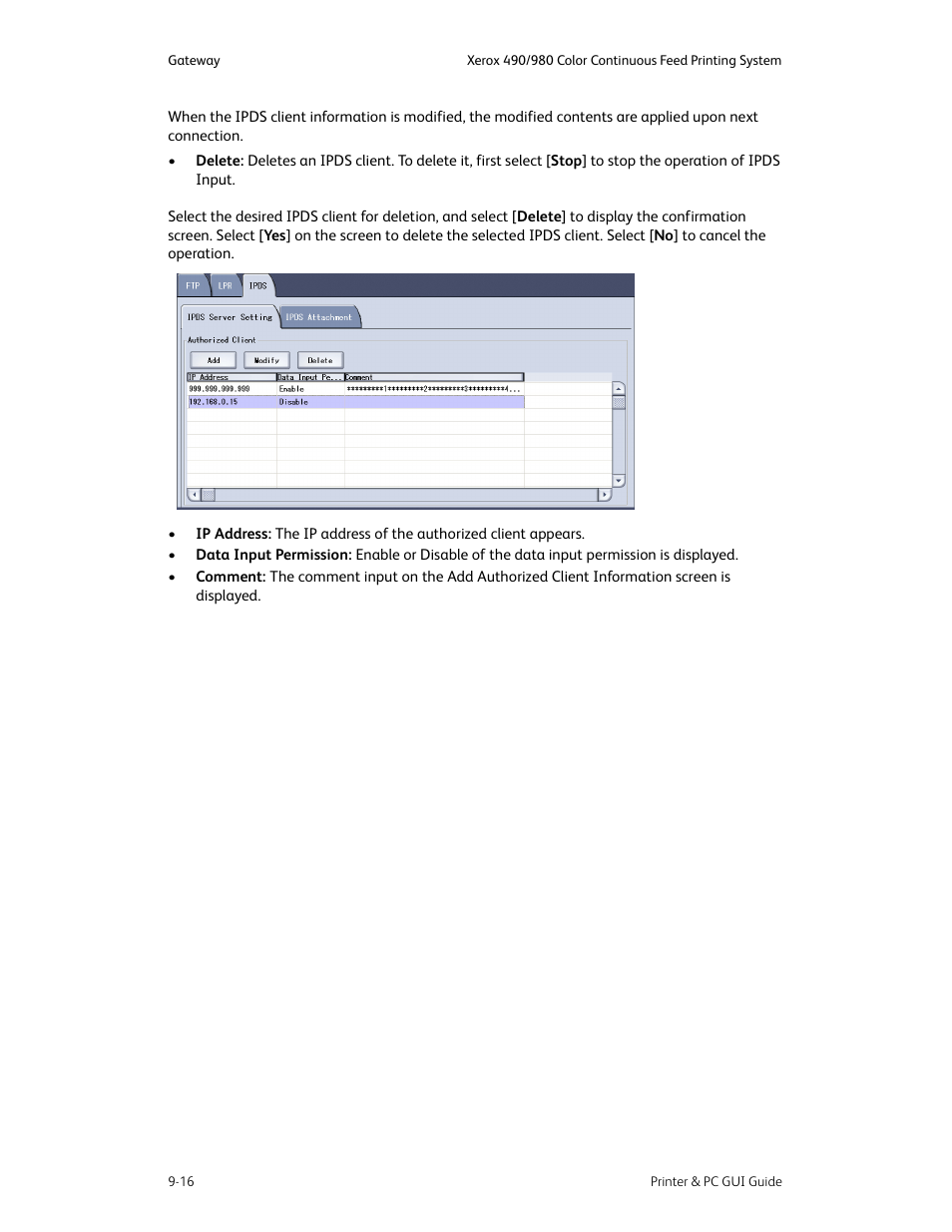 Xerox 490 User Manual | Page 150 / 262
