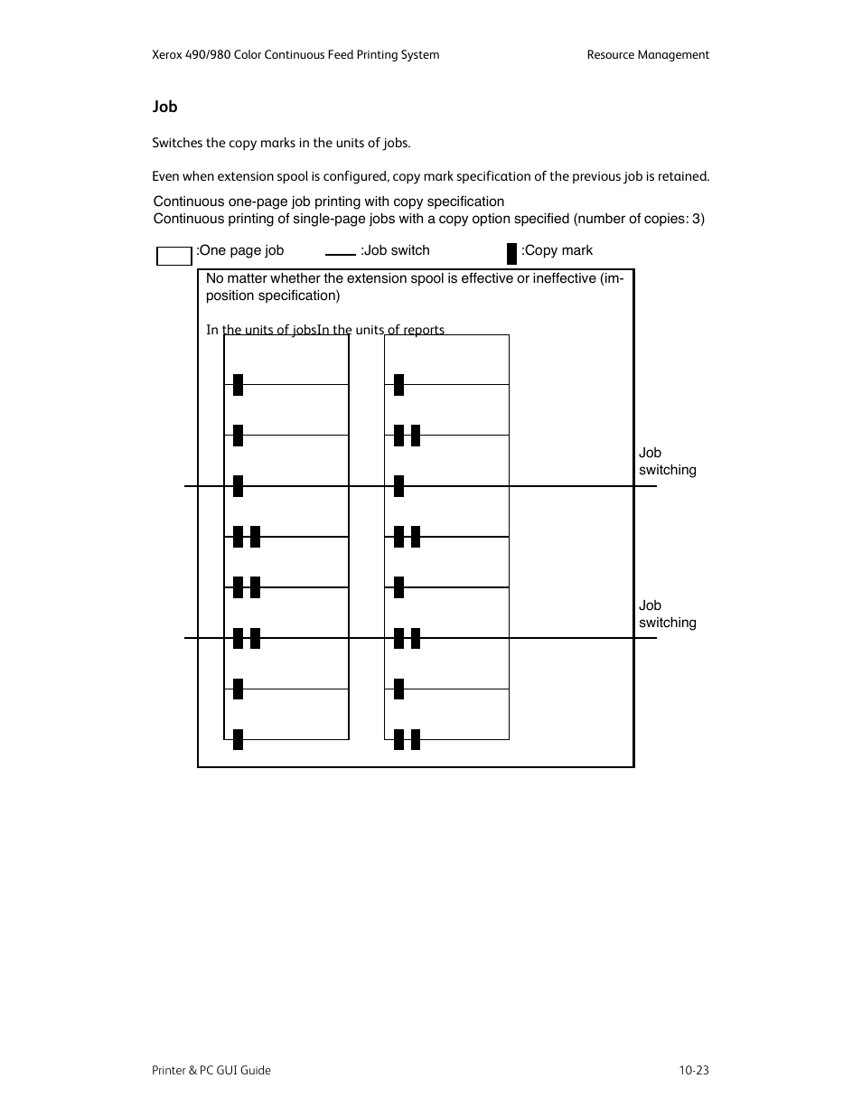 Job -23 | Xerox 490 User Manual | Page 179 / 262