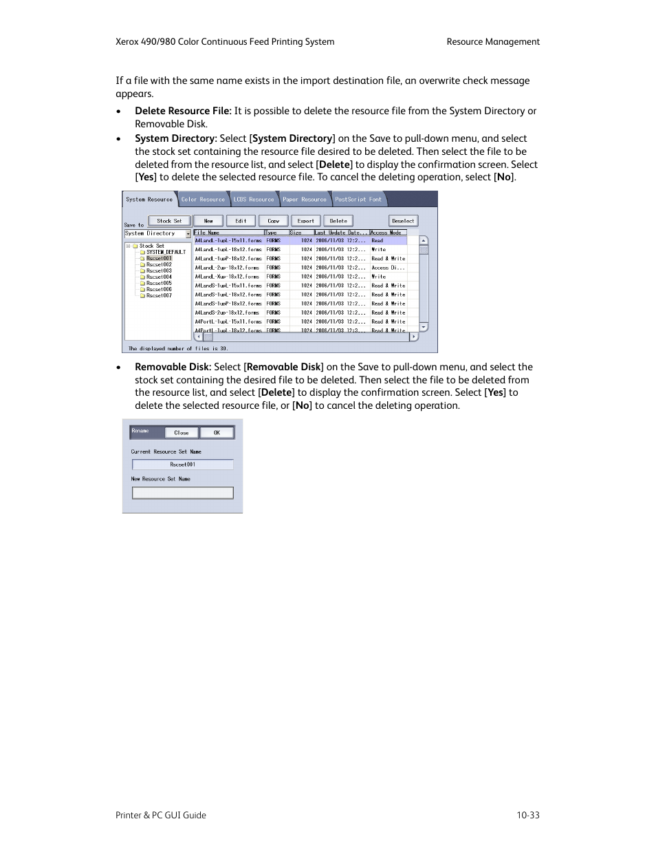 Xerox 490 User Manual | Page 189 / 262