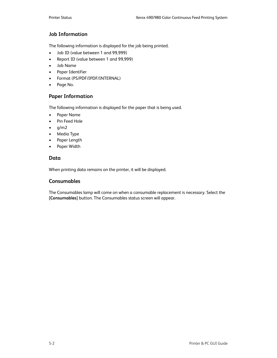 Xerox 490 User Manual | Page 46 / 262