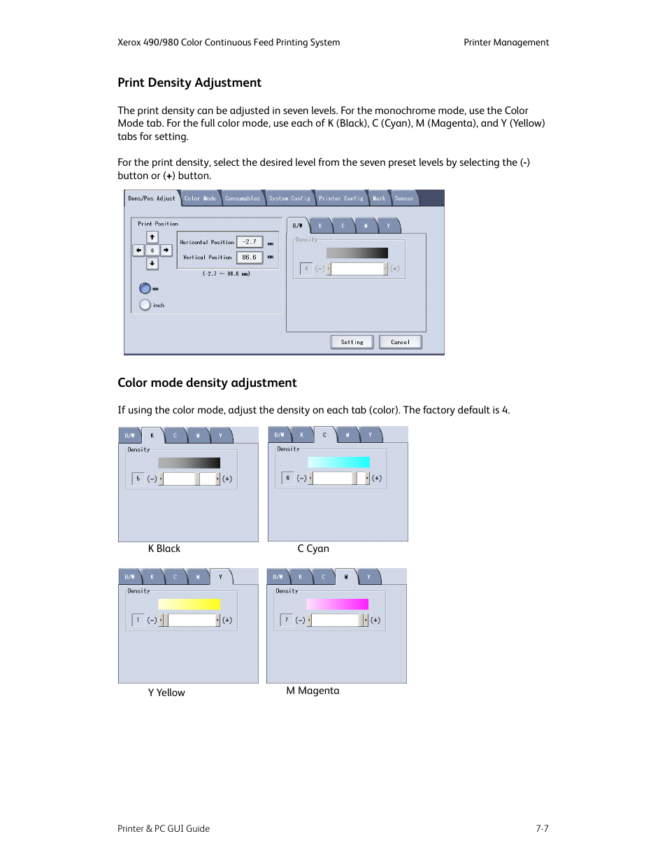 Xerox 490 User Manual | Page 97 / 262