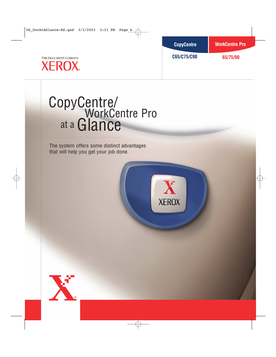 Xerox 65 User Manual | 16 pages