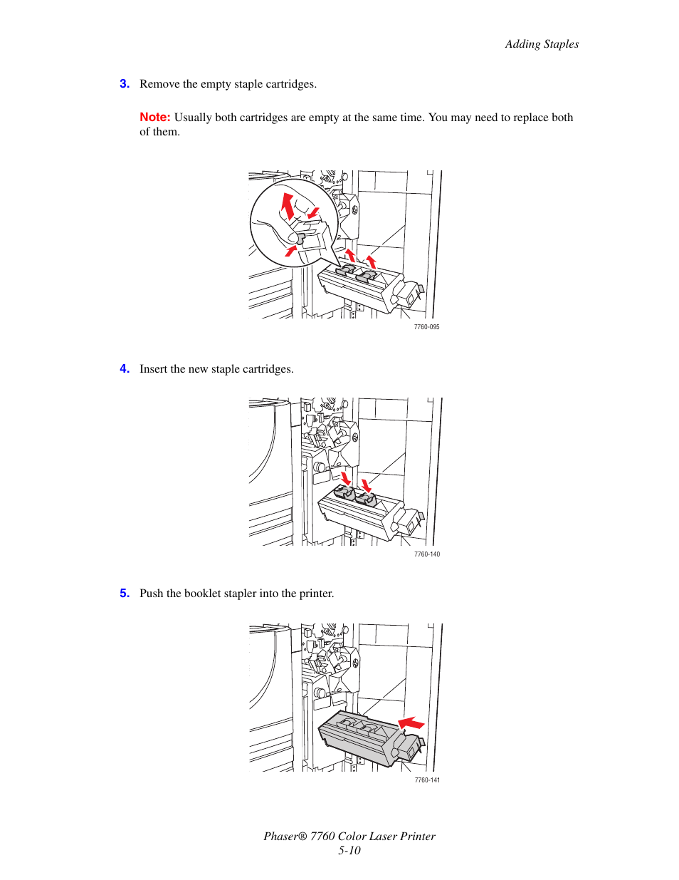Xerox 7760 User Manual | Page 114 / 158