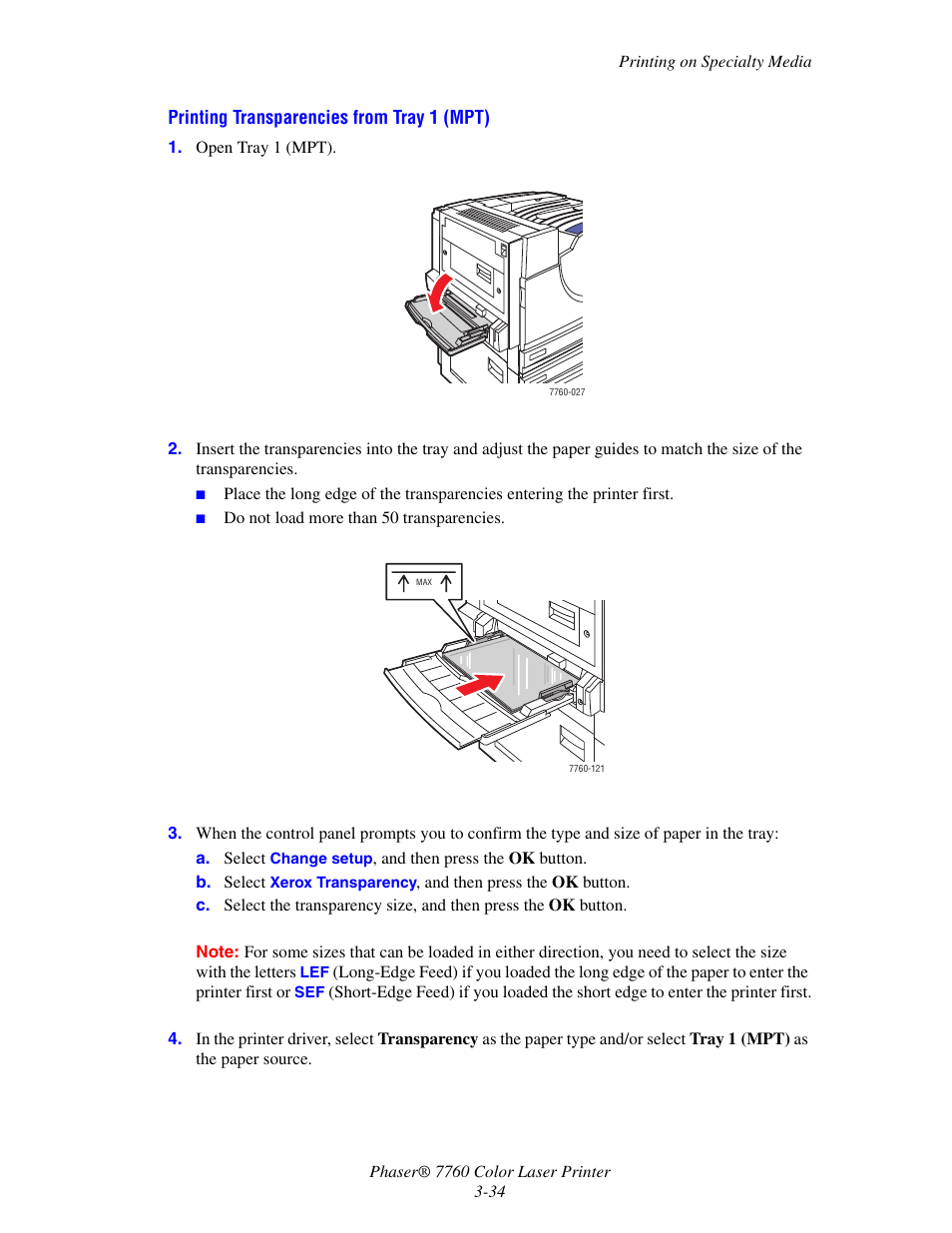 Xerox 7760 User Manual | Page 69 / 158