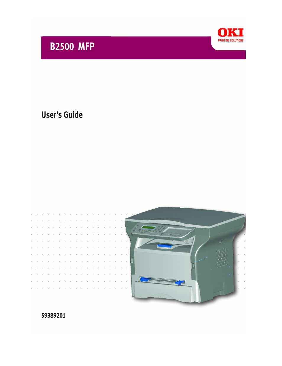 Xerox B2500 MFP User Manual | 42 pages