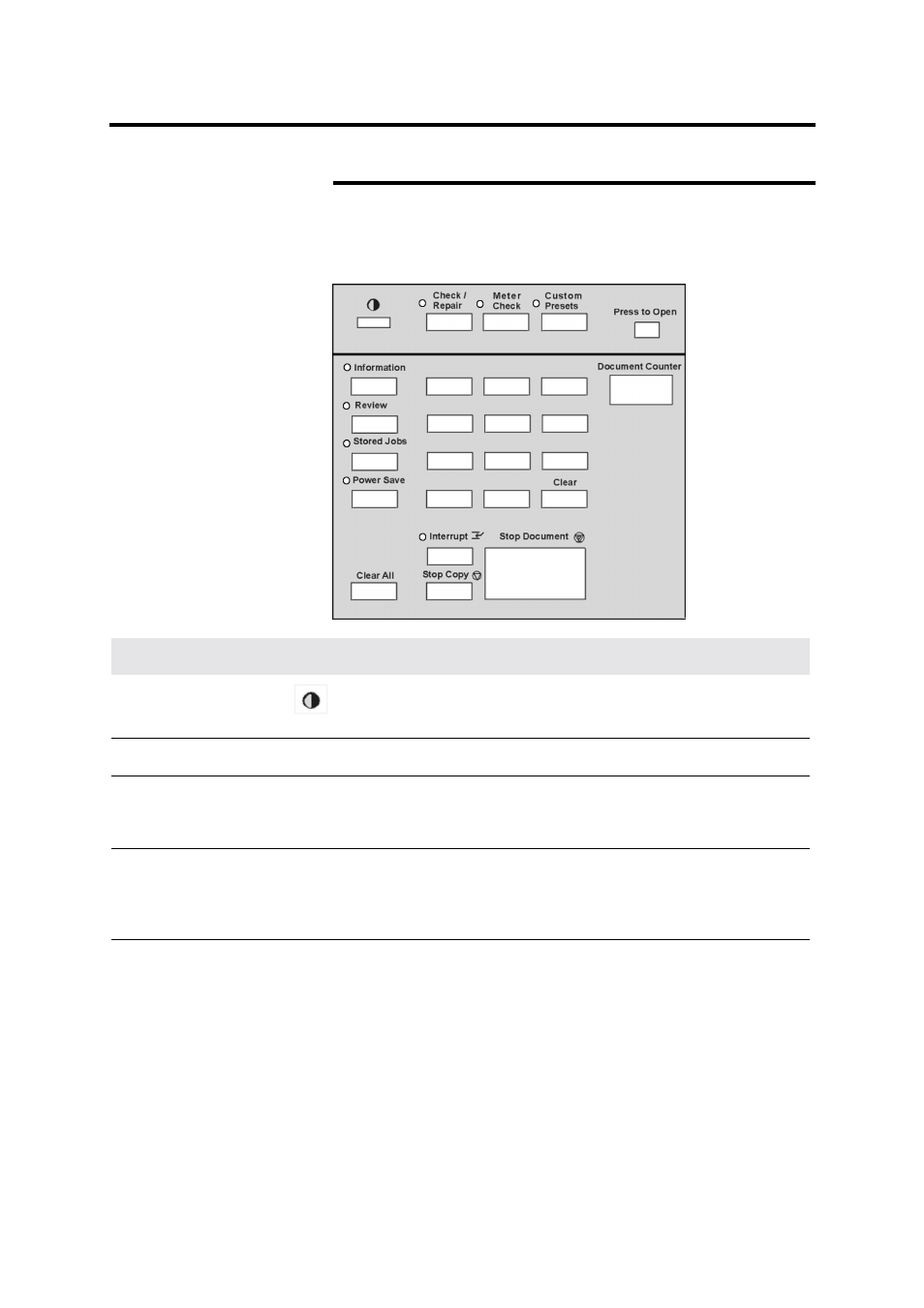 Scanner control panel, Upper components | Xerox MAX 200 User Manual | Page 23 / 284