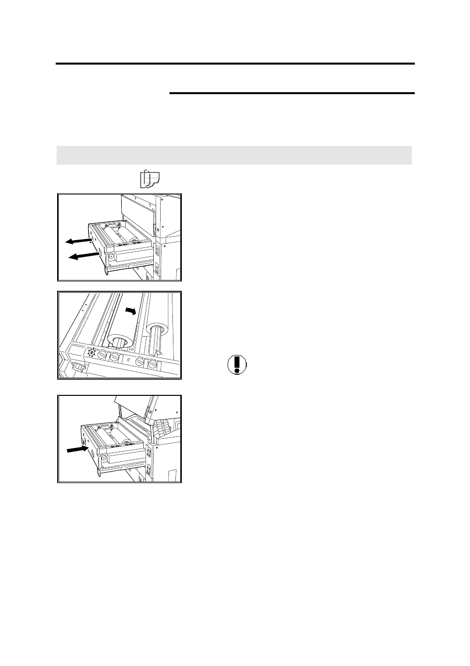 Indicator lamps 1 - 4, Age 261, Clearing a printer jam (continued) | Xerox MAX 200 User Manual | Page 263 / 284