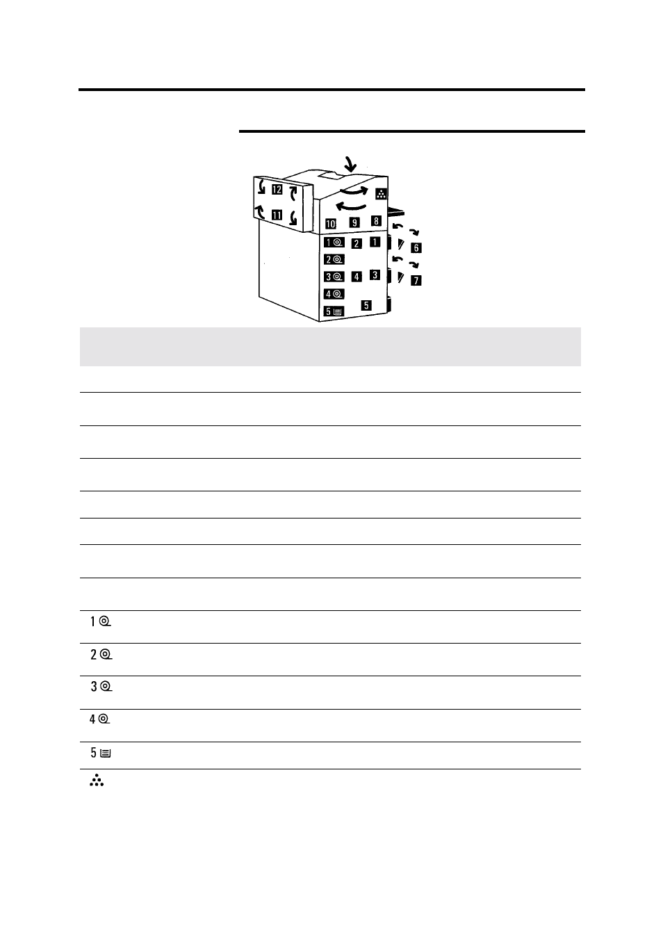 Printer diagram, Printer control panel (continued) | Xerox MAX 200 User Manual | Page 34 / 284