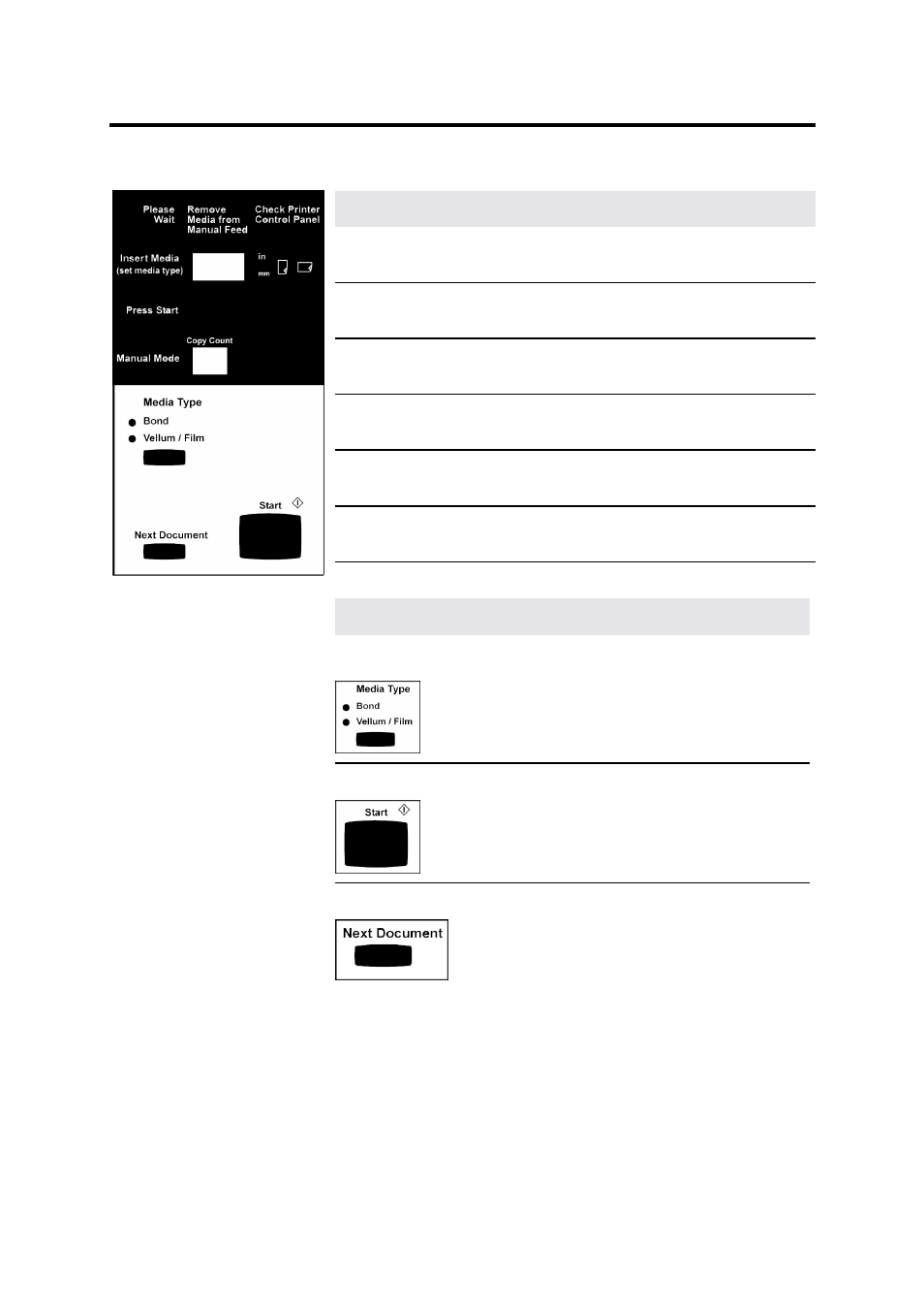 Manual feed panel | Xerox MAX 200 User Manual | Page 36 / 284