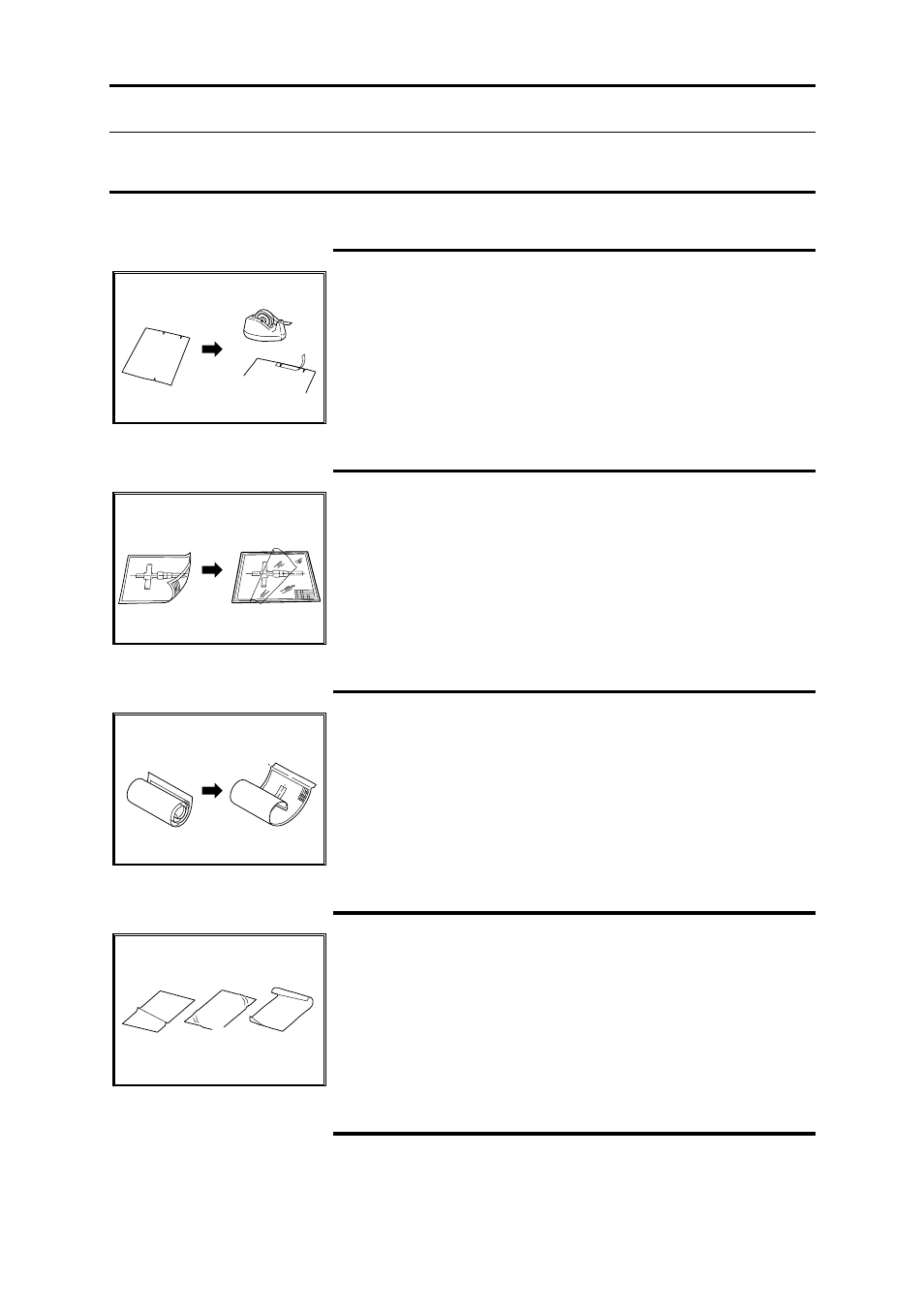 Media, How to handle unusable documents, Torn or ripped document | Document with staples, Document with curl, Bent document, Transparent document, Age 43, Media how to handle unusable documents | Xerox MAX 200 User Manual | Page 45 / 284