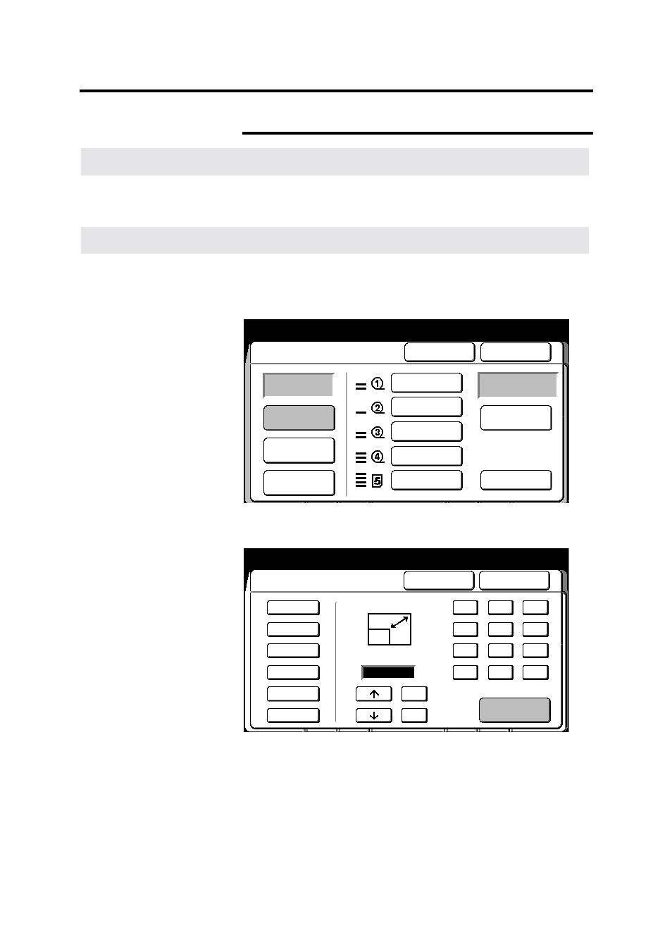 Normal r/e calculator, Ge 75, R/e; media; cut (continued) | Xerox MAX 200 User Manual | Page 77 / 284