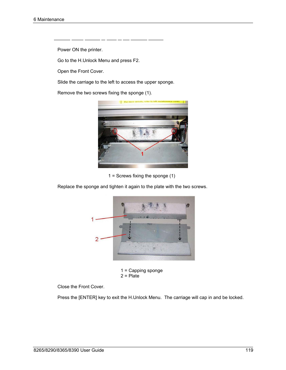 Xerox 8290 User Manual | Page 127 / 152