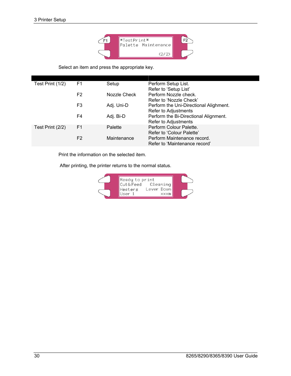 Xerox 8290 User Manual | Page 38 / 152