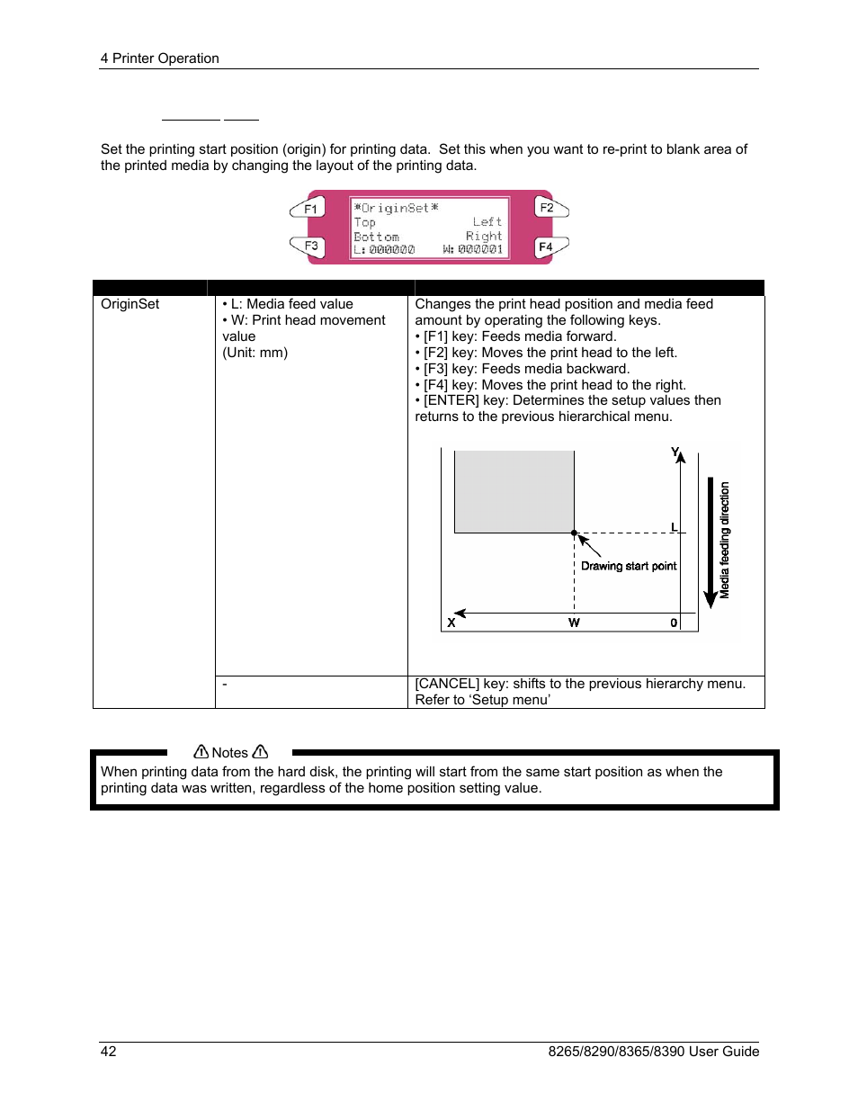 2 originset menu | Xerox 8290 User Manual | Page 50 / 152