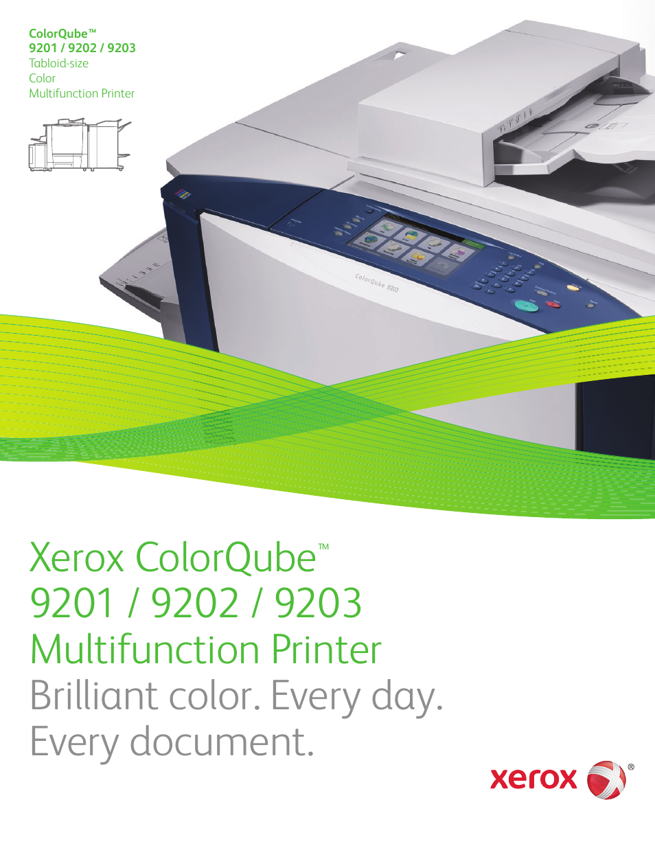 Xerox ColorQube 9201  EN User Manual | 8 pages