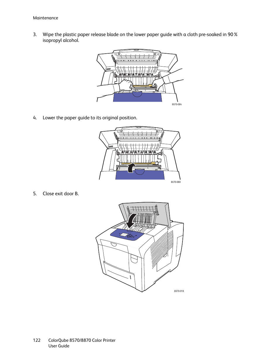 Xerox COLORQUBE 8870 User Manual | Page 122 / 200