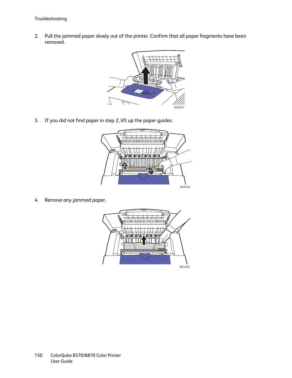 Xerox COLORQUBE 8870 User Manual | Page 150 / 200