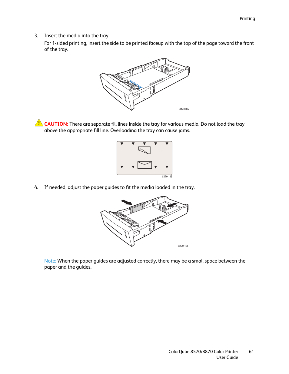 Xerox COLORQUBE 8870 User Manual | Page 61 / 200