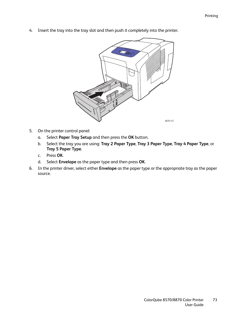 Xerox COLORQUBE 8870 User Manual | Page 73 / 200