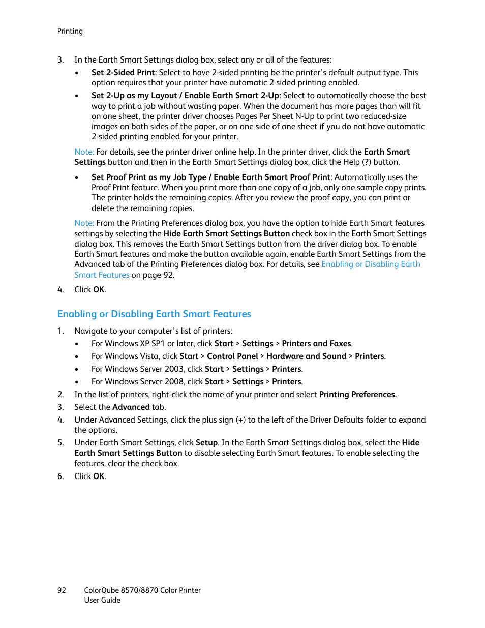 Xerox COLORQUBE 8870 User Manual | Page 92 / 200