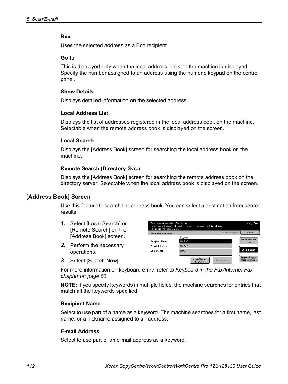 Xerox 604P18057 User Manual | Page 112 / 364