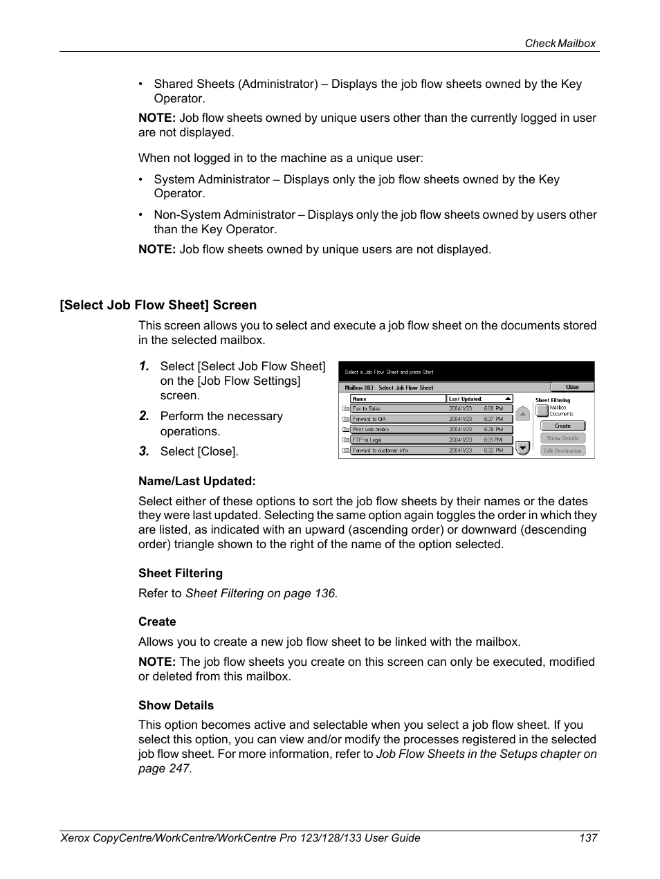 Xerox 604P18057 User Manual | Page 137 / 364