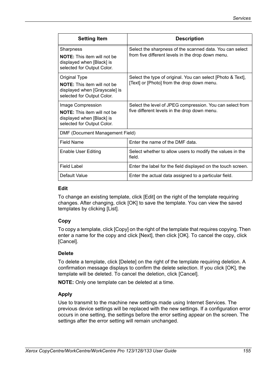 Xerox 604P18057 User Manual | Page 155 / 364