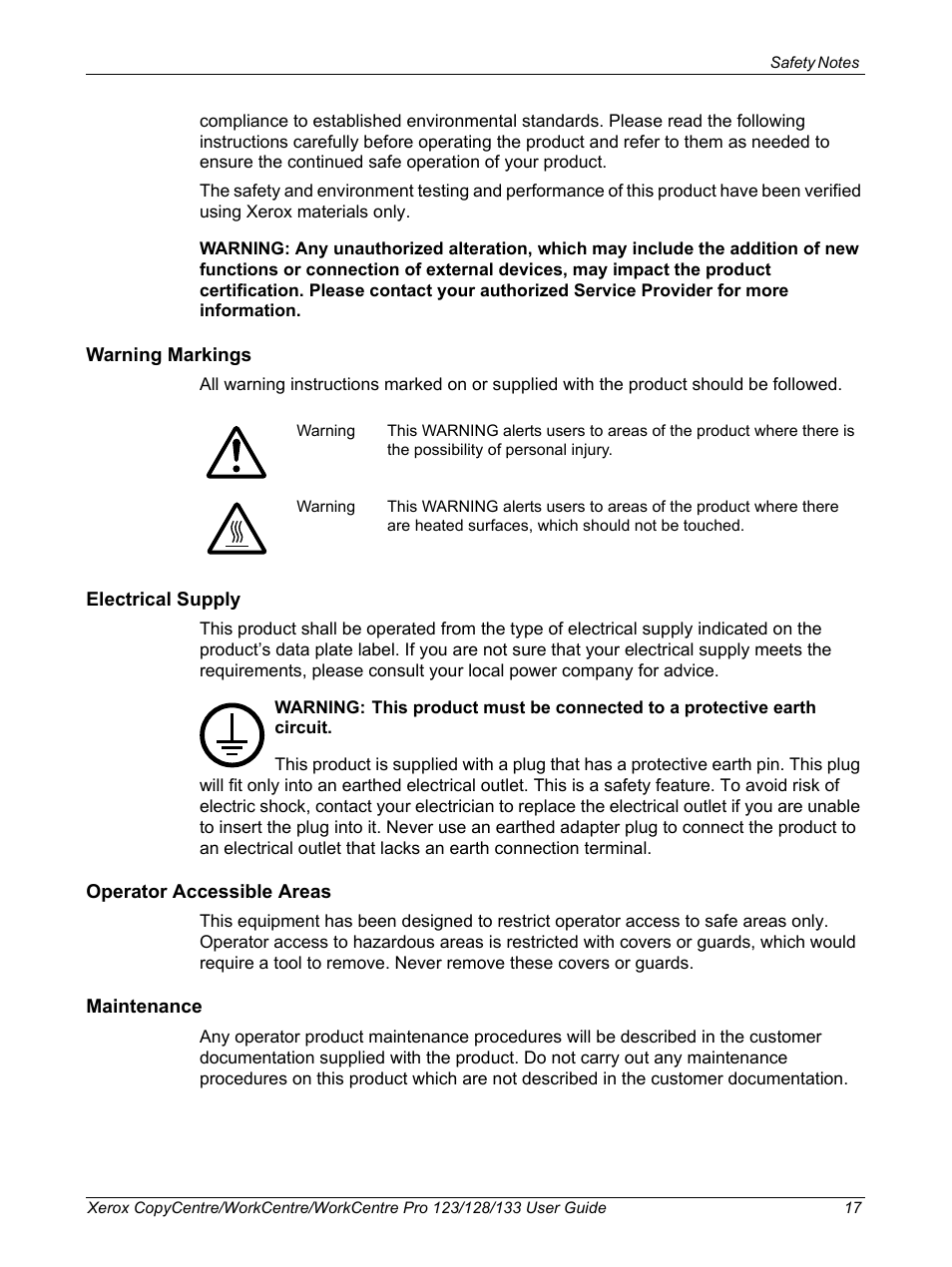 Xerox 604P18057 User Manual | Page 17 / 364