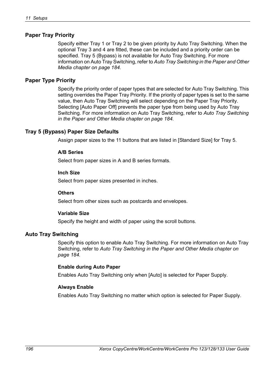 Xerox 604P18057 User Manual | Page 196 / 364