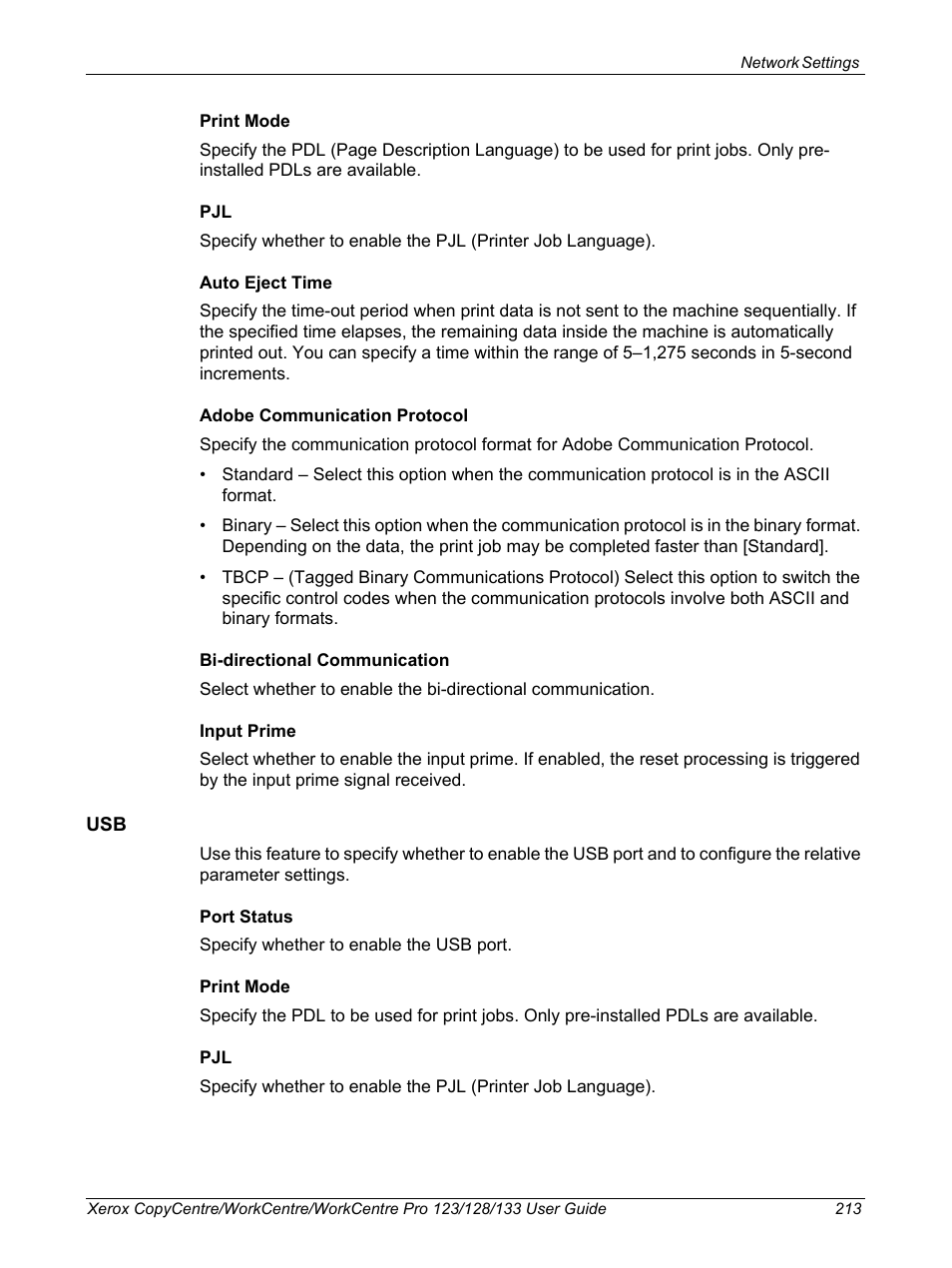 Xerox 604P18057 User Manual | Page 213 / 364