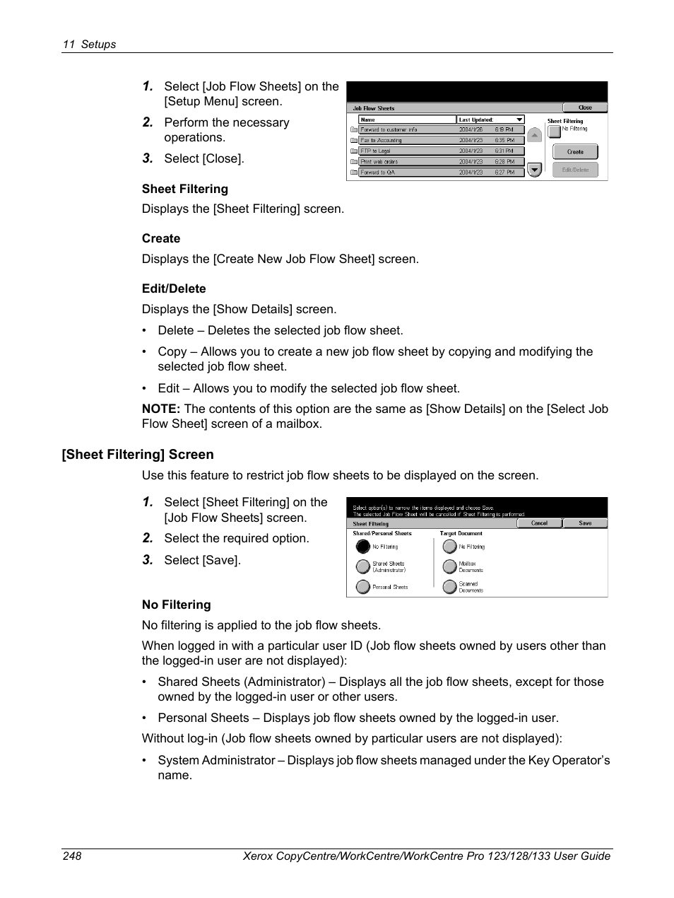 Xerox 604P18057 User Manual | Page 248 / 364