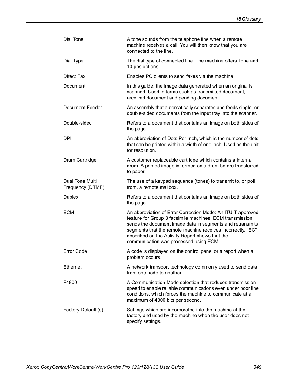 Xerox 604P18057 User Manual | Page 349 / 364