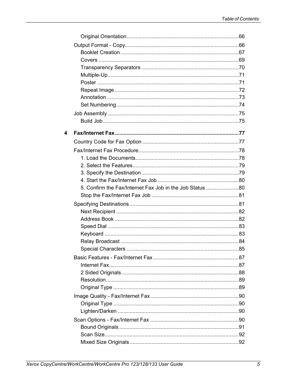 Xerox 604P18057 User Manual | Page 5 / 364