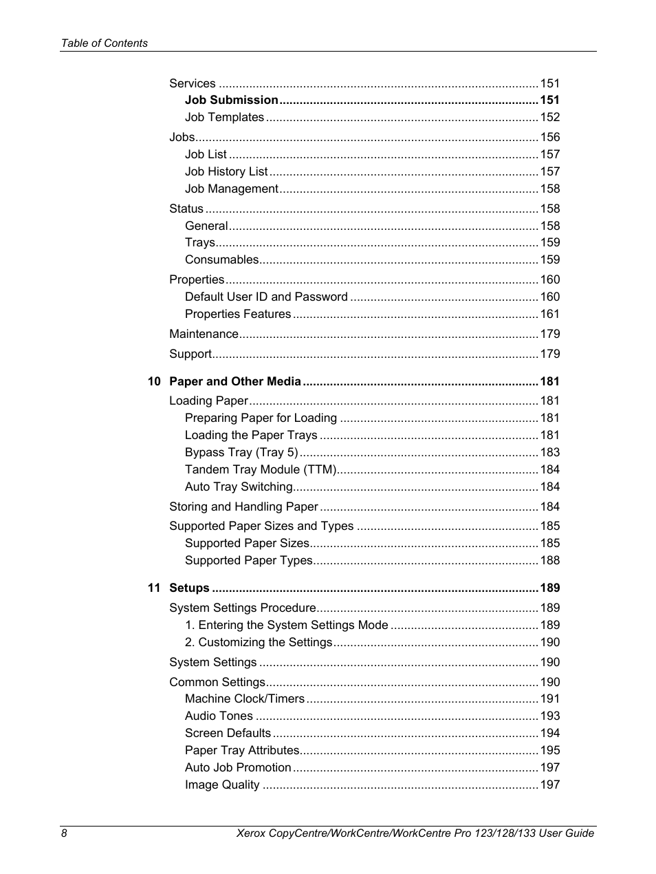 Xerox 604P18057 User Manual | Page 8 / 364