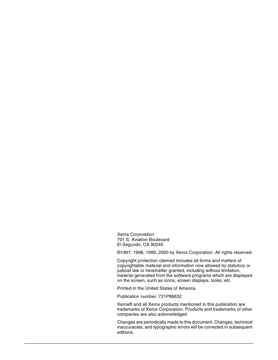 Xerox 4635 User Manual | Page 2 / 70