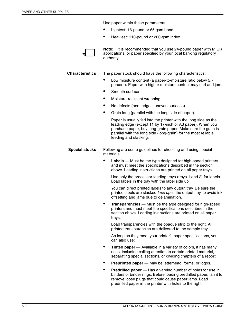 Xerox 4635 User Manual | Page 38 / 70