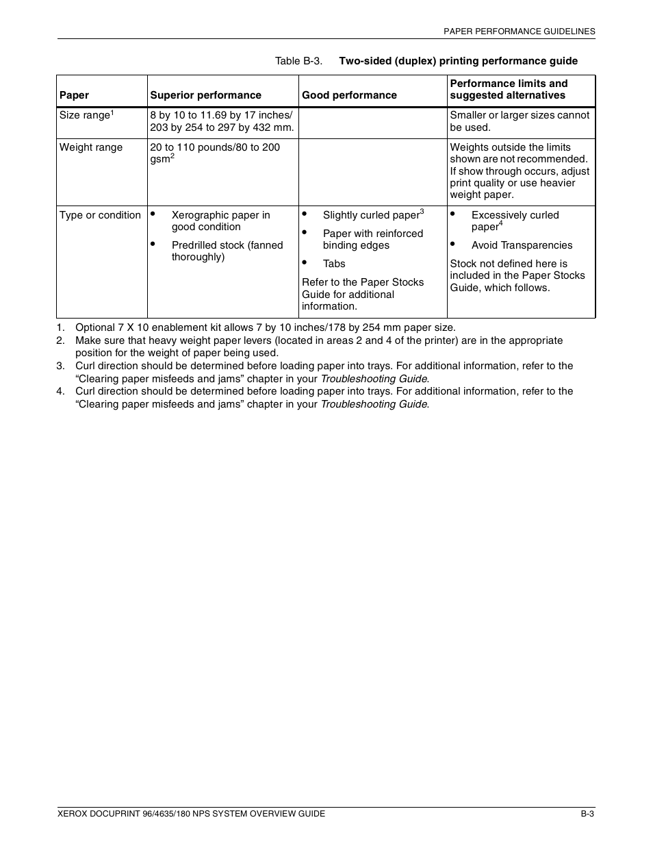 Xerox 4635 User Manual | Page 63 / 70