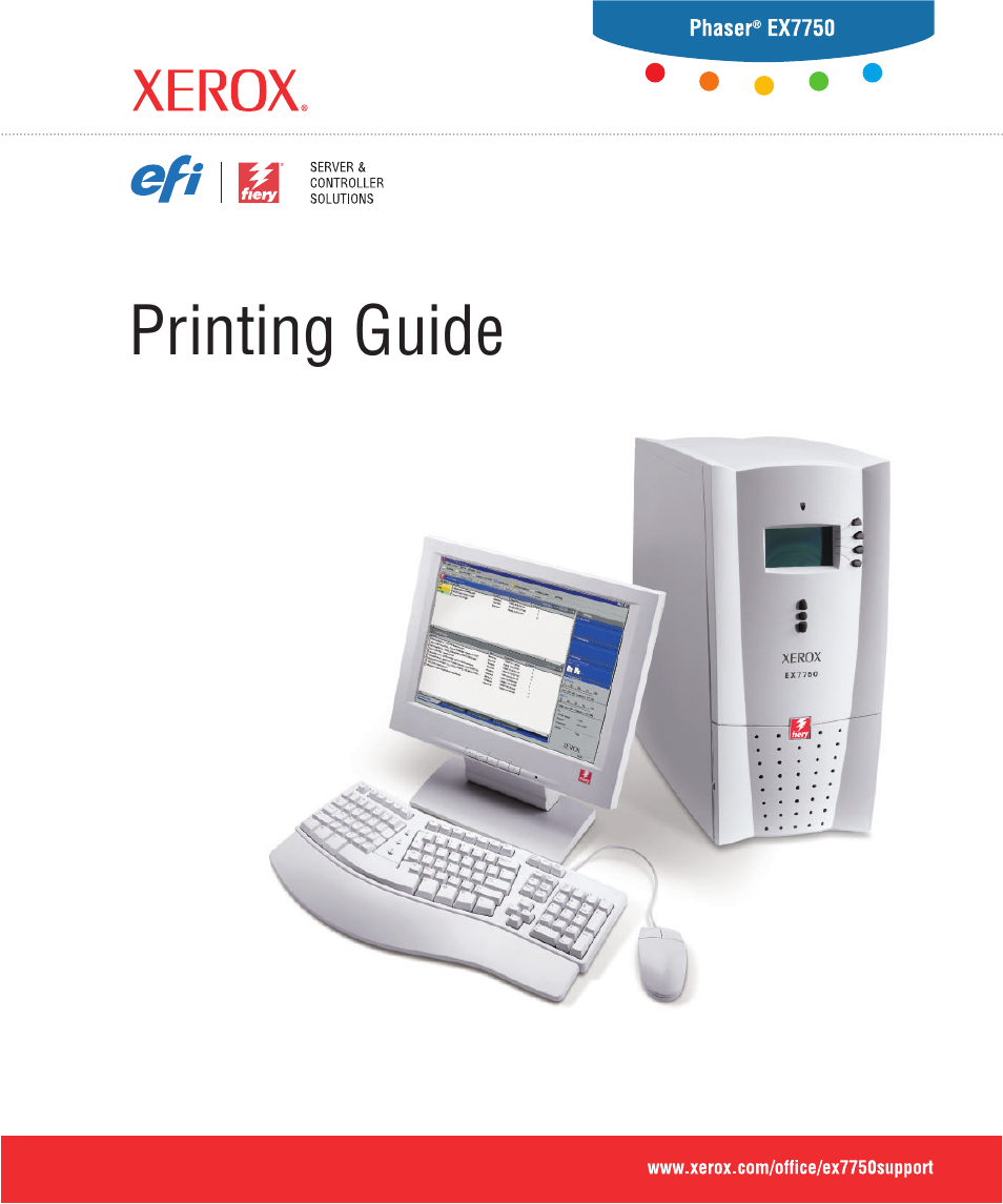 Xerox EX7750 User Manual | 132 pages