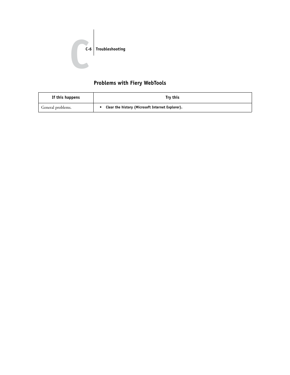 Problems with fiery webtools | Xerox EX7750 User Manual | Page 128 / 132