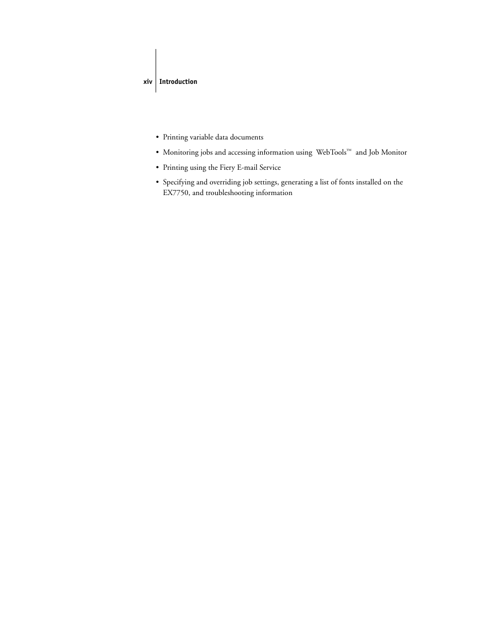 Xerox EX7750 User Manual | Page 14 / 132