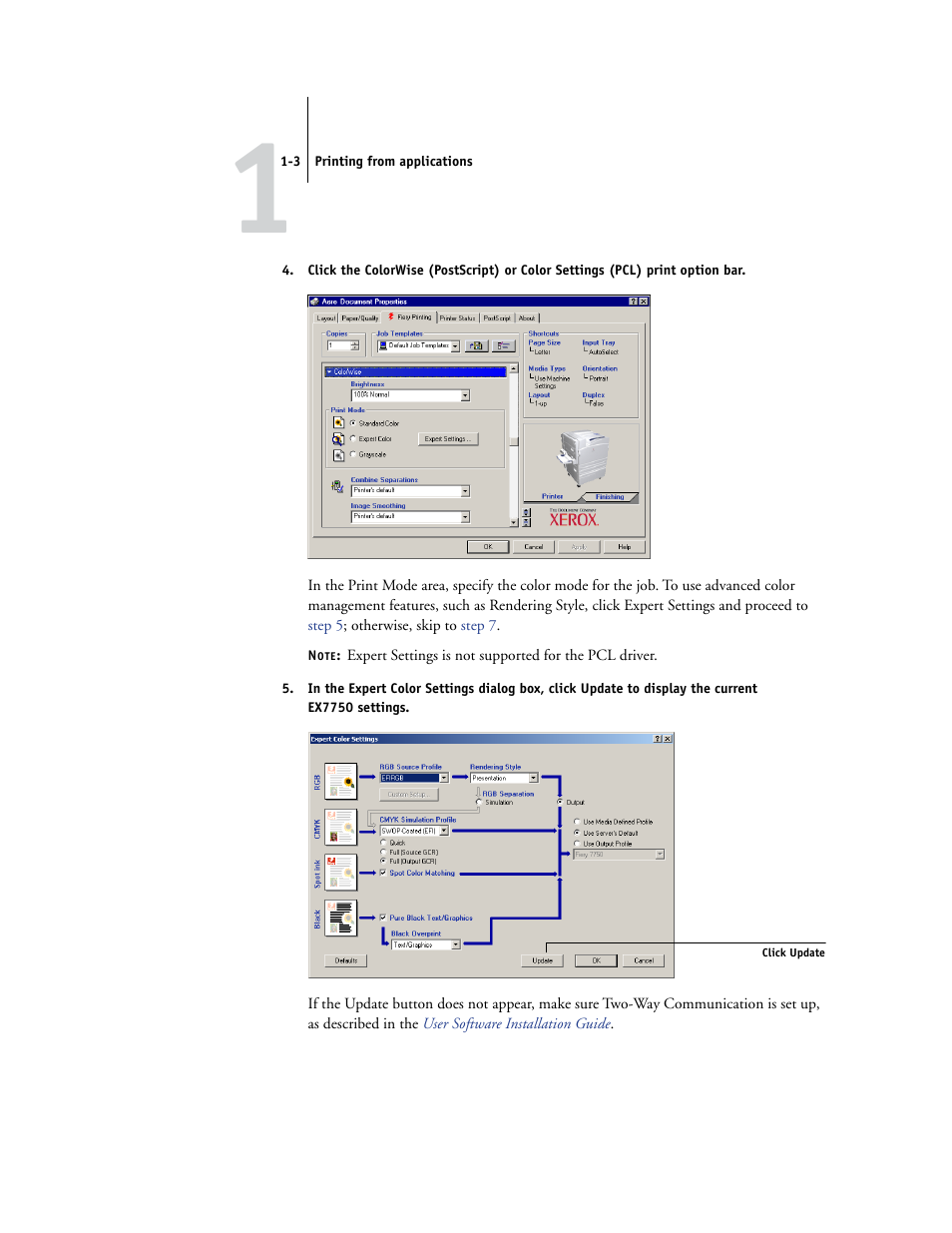 Xerox EX7750 User Manual | Page 17 / 132