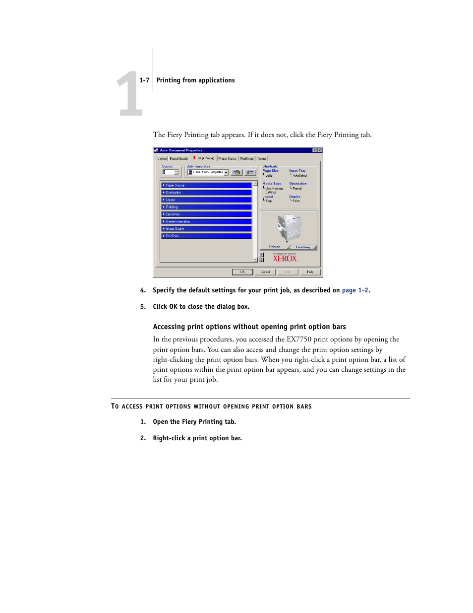 Xerox EX7750 User Manual | Page 21 / 132