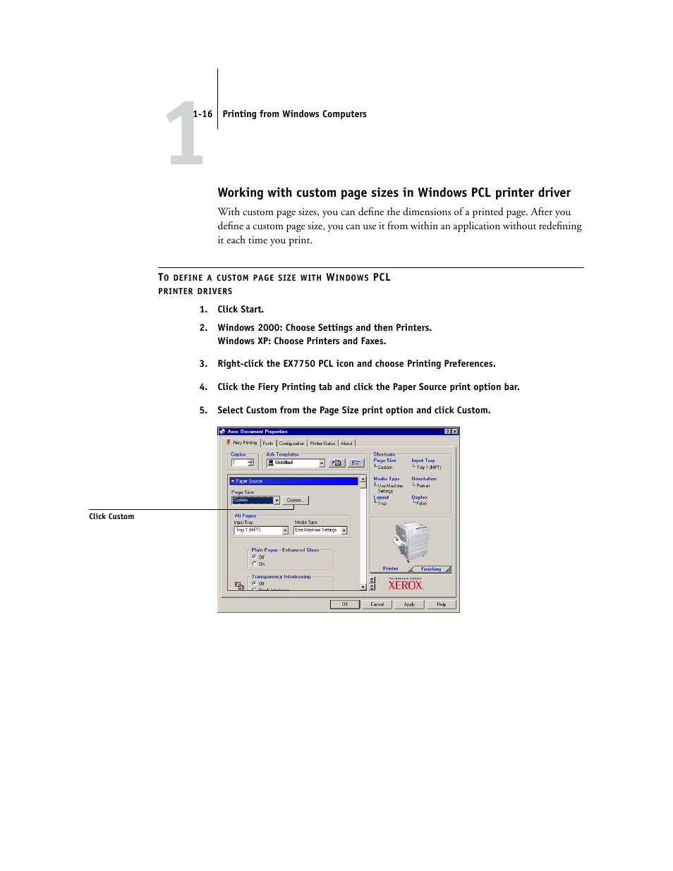 Xerox EX7750 User Manual | Page 30 / 132