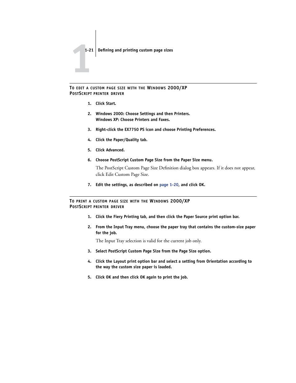 Xerox EX7750 User Manual | Page 35 / 132