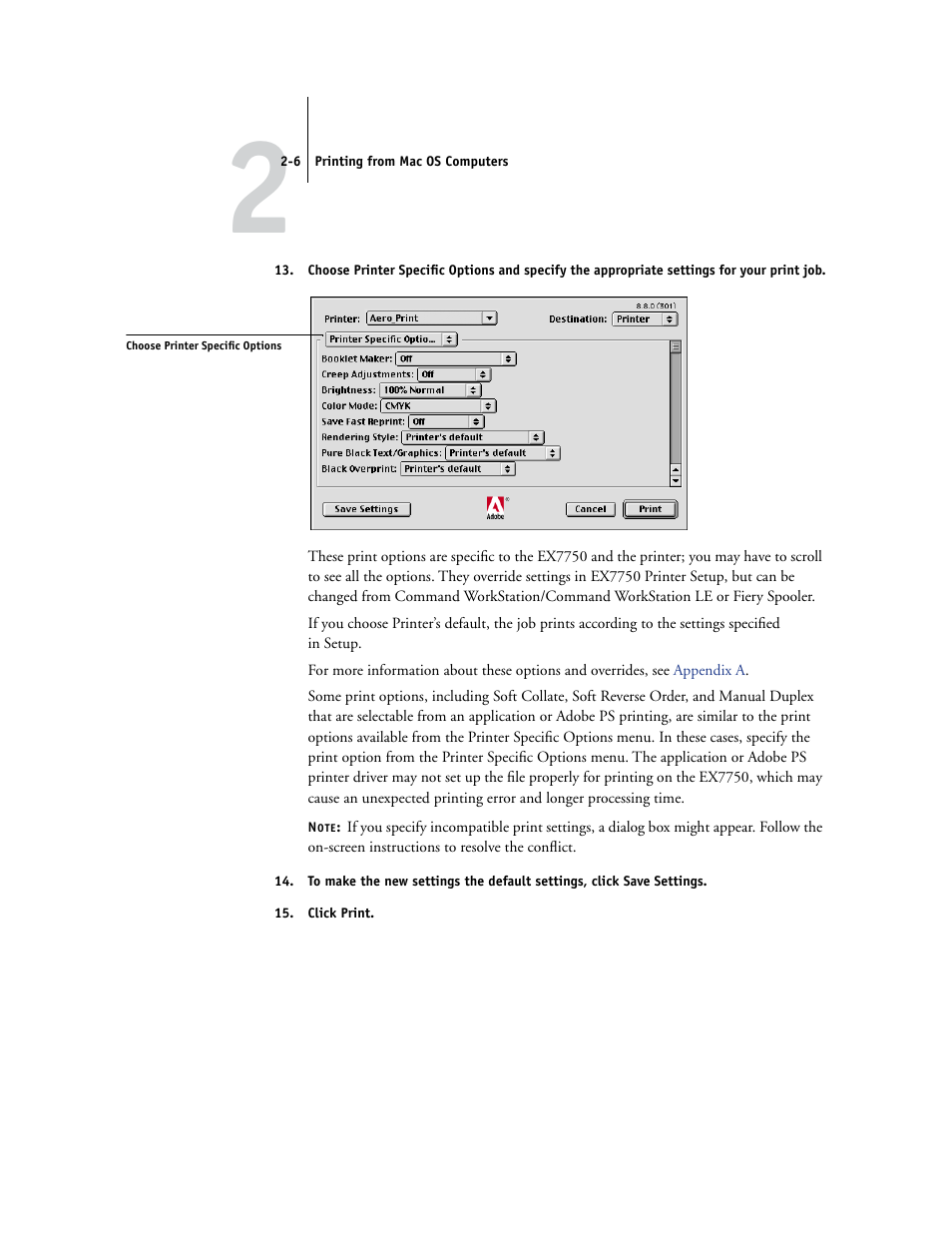 Xerox EX7750 User Manual | Page 44 / 132