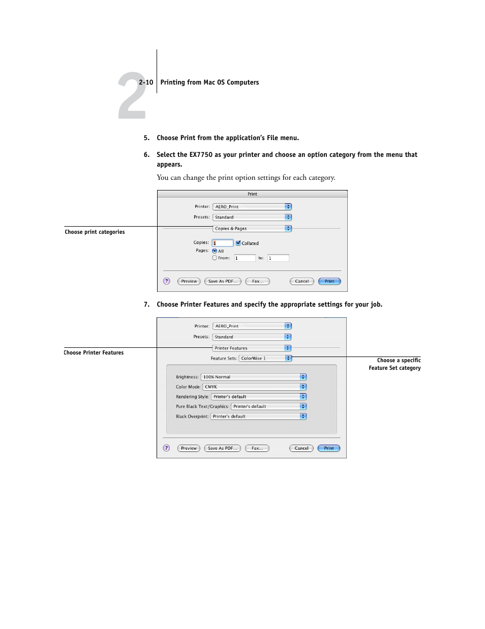 Xerox EX7750 User Manual | Page 48 / 132