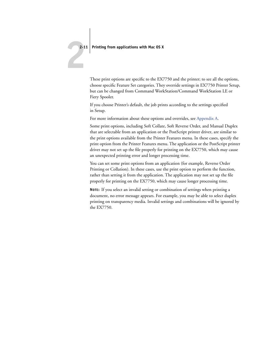 Xerox EX7750 User Manual | Page 49 / 132