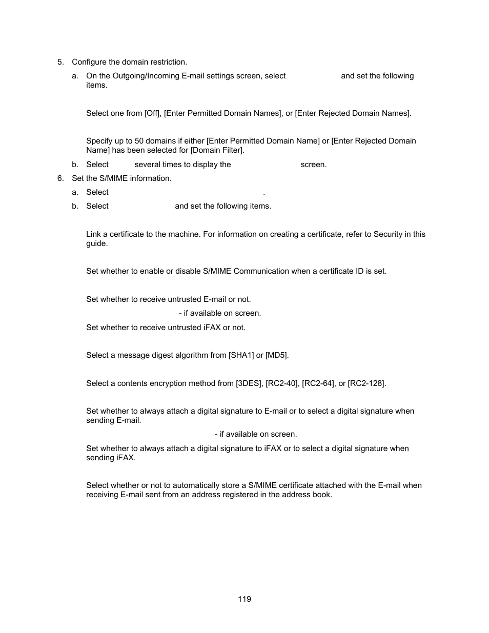 Xerox 7245 User Manual | Page 119 / 300