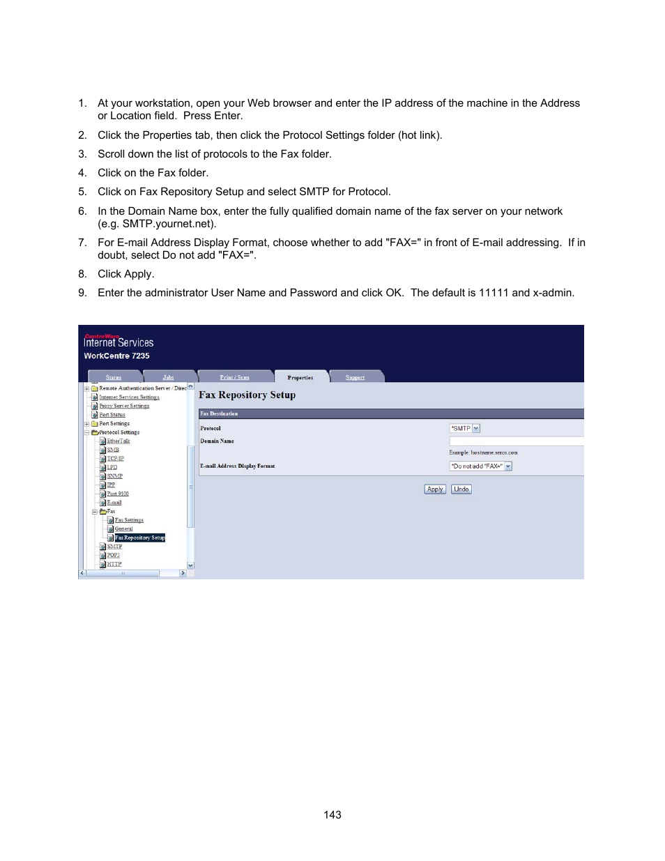 Xerox 7245 User Manual | Page 143 / 300