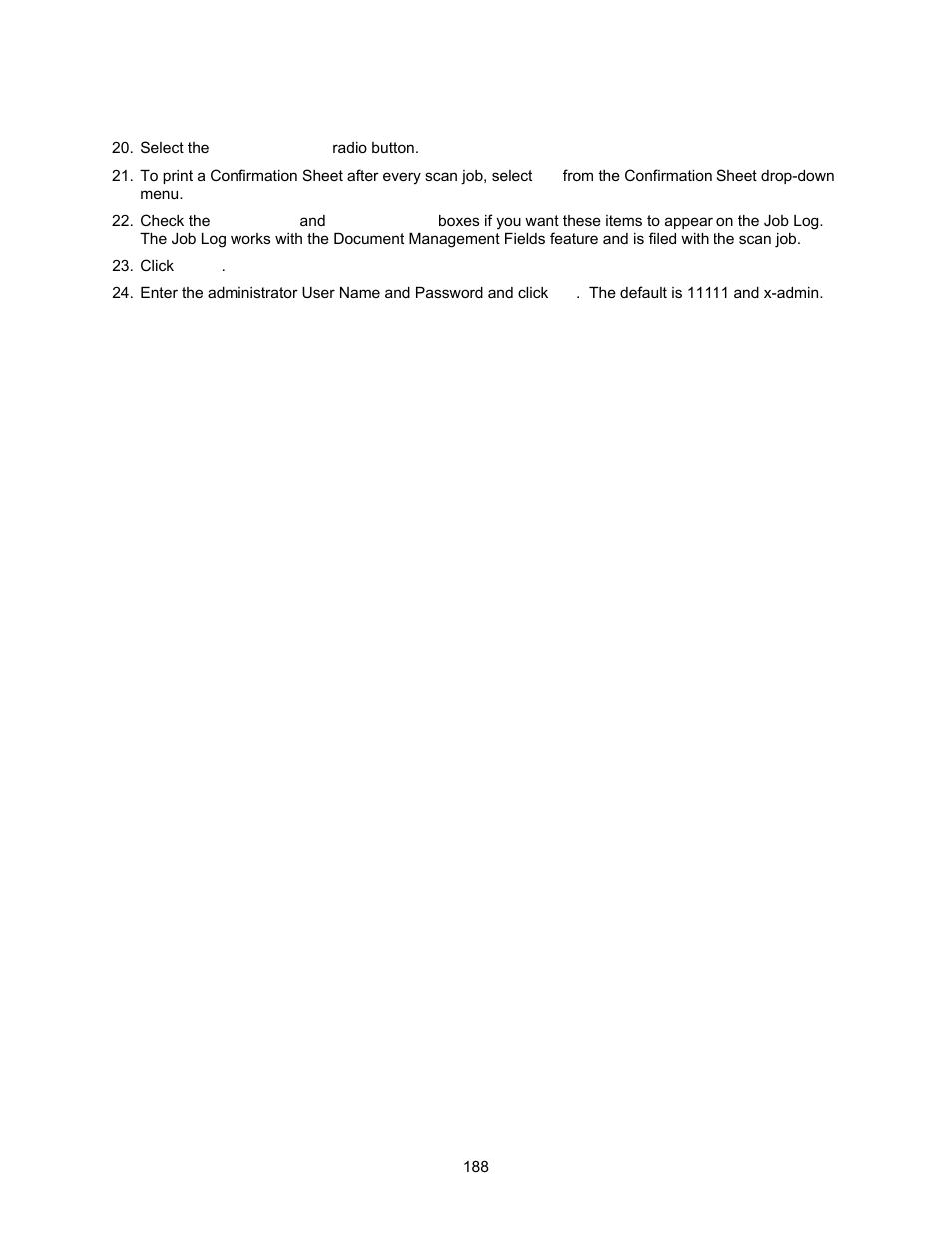 Xerox 7245 User Manual | Page 188 / 300